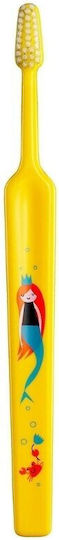 TePe Kids Soft Παιδική Οδοντόβουρτσα για 3+ Χρονών Γοργόνα - Κίτρινη