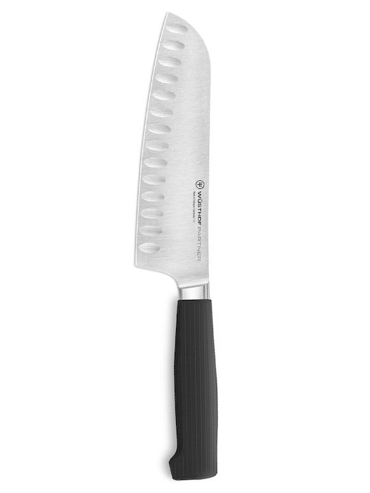 Wusthof Partner Μαχαίρι Santoku από Ανοξείδωτο Ατσάλι 17cm