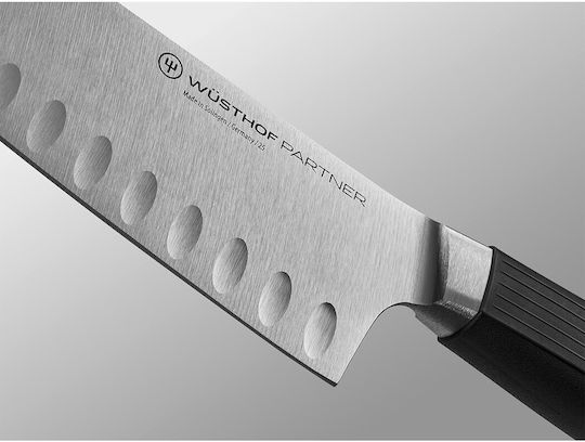 Wusthof Partner Μαχαίρι Santoku από Ανοξείδωτο Ατσάλι 17cm