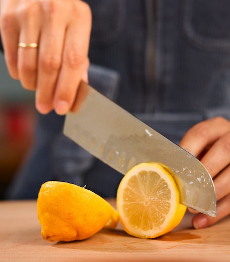 Wusthof Partner Μαχαίρι Santoku από Ανοξείδωτο Ατσάλι 17cm