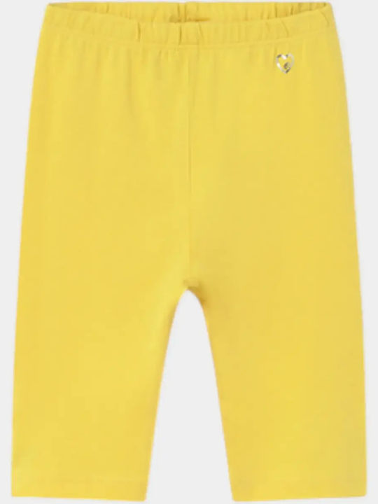 Kids Legging Short Yellow