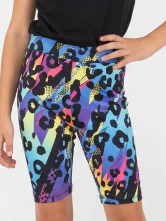 Kids Legging Cycling Short Purple