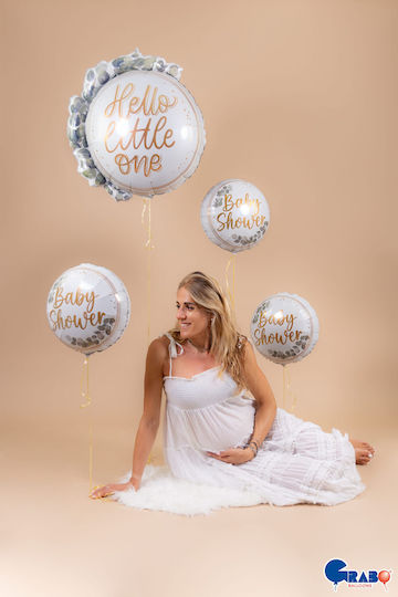 Balloon Baby Shower Eucalyptus 45cm