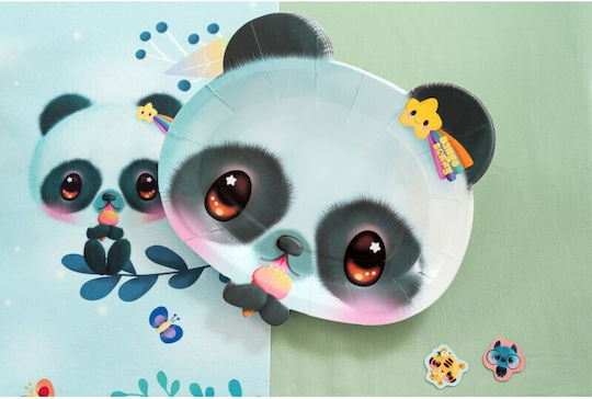 Panda Bangoberry Party Plate 8 Pieces