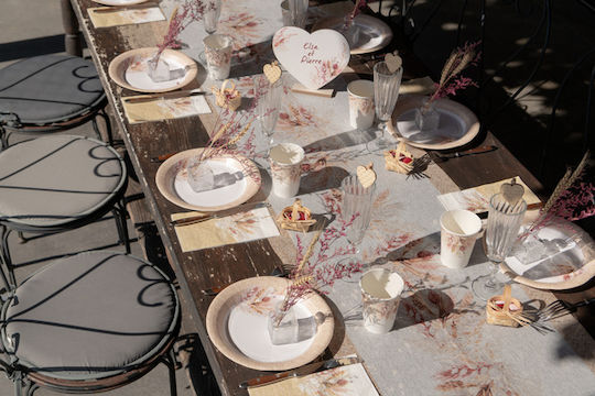 xfood Food Romance Plate for Party 10 Pieces