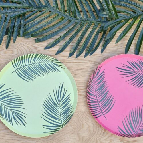Phoenix Plate for Party 8 Pieces (Various Colors)