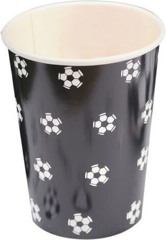 Party Glasses Football Balls 8 Pieces