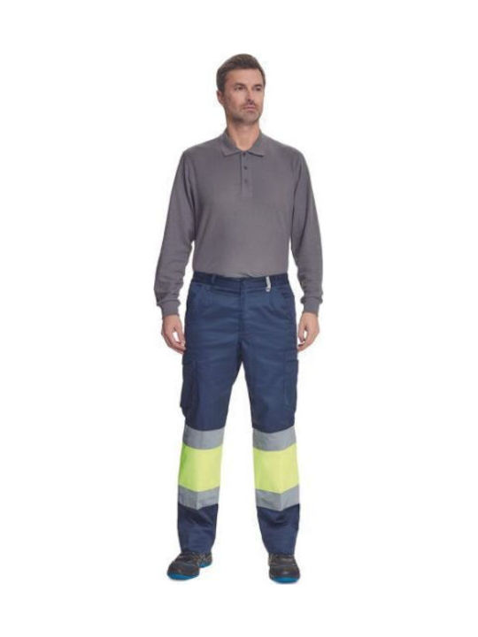 Cerva Bilbao Pantaloni De Lucru Reflectorizanți Galbeni