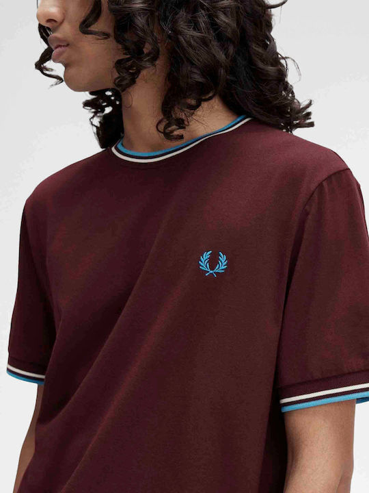 Twin Tipped Herrenblusen Bordeaux