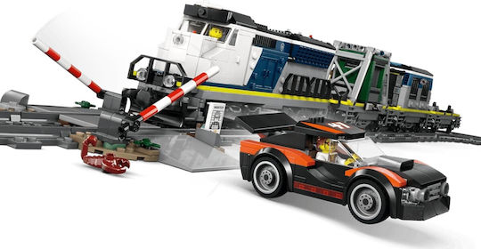 LEGO Building Blocks Police Train Heist for 7+ Years 1313 Pieces