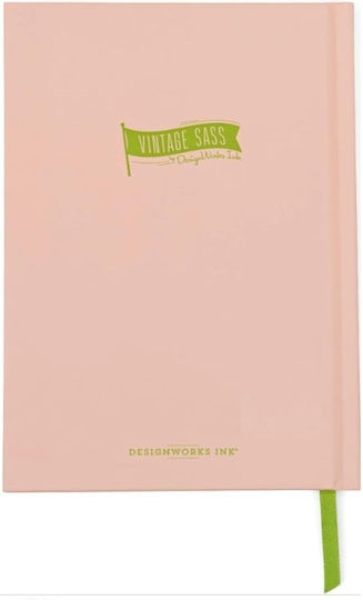 Designworks Notebook A5 Ruled with Hard Cover Gold