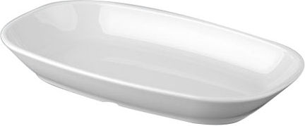 Raki Piatelă De Servire Ovală Din Porțelan Albă 34x19.7cm 6 Bucăți