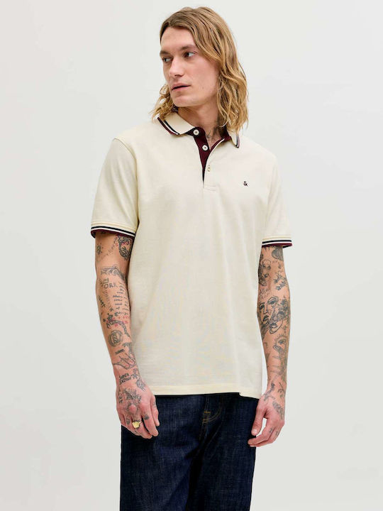 Tricou Polo Alb Antic