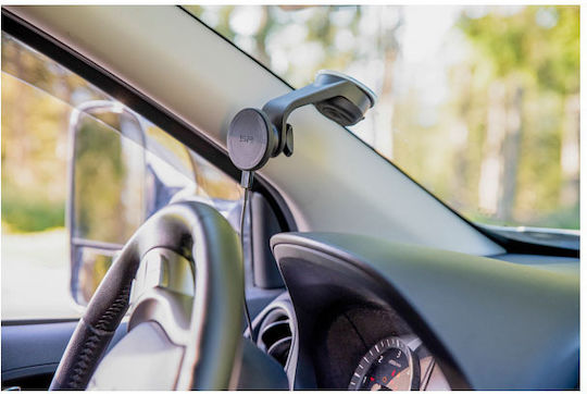 SP Connect Car Mobile Mount with Magnet and Wireless Charging Black
