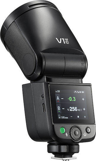 Godox GD-V1MID-F TTL Flash For Canon Fujifilm Universal Cameras