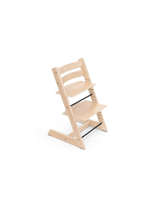 Stokke Tripp Trapp Καρεκλάκι Φαγητού με Ρυθμιζόμενο Ύψος Beech Natural