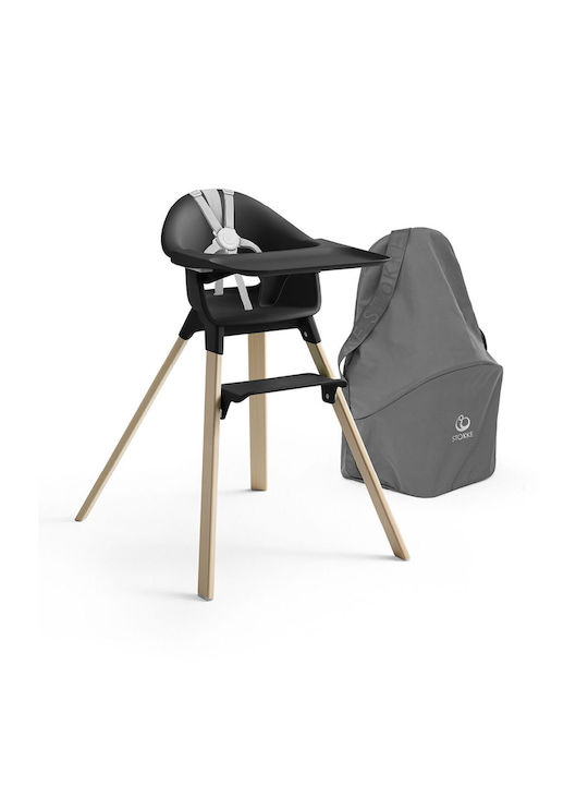 Stokke Clikk Baby Highchair Black Natural
