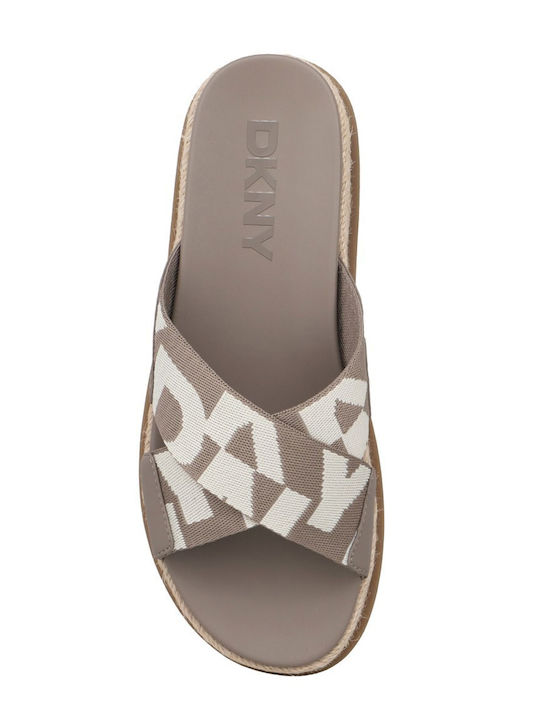 Women's Grey Flat Sandals