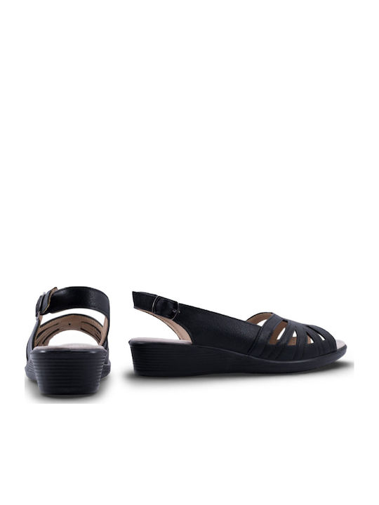 Women's Flat Sandals Black