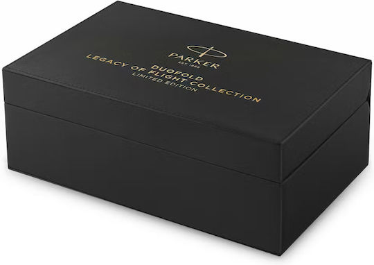 Parker Duofold Fountain Pen Fine Gold with Black Ink