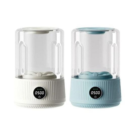 Mini Rechargeable Portable Washing Machine in White Colour ZDX-5858