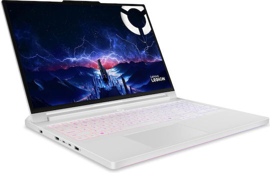 Lenovo Pro 7 16IAX10H 16" OLED QHD+ 240Hz (Ultra 9-275HX/32GB/1TB SSD/GeForce RTX 5080/Fără sistem de operare) Glacier White (Tastatură International English)