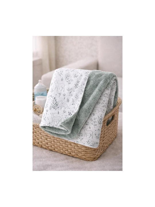 Baby Star Baby Blanket Nursery Swaddling Blanket Cotton Multicolour 75x100cm