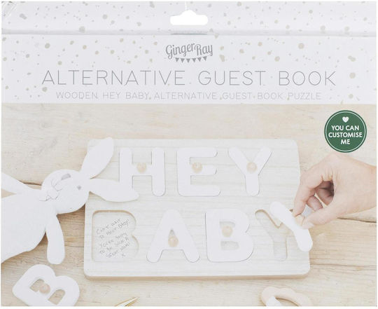 Hey Baby Книга за гости от Дърво