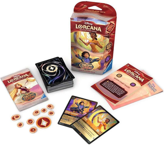 Disney Lorcana Tcg Reign Jafar Starter Deck Tiana Bruno