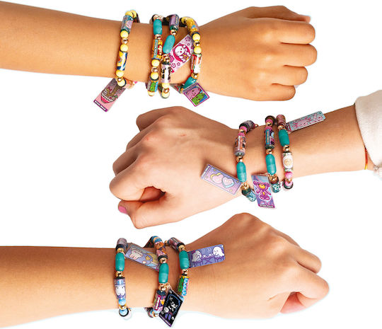 AS Aufkleber-Album Sticki Rolls Set Armbänder mit Aufklebern für Kinder 5+ Jahre