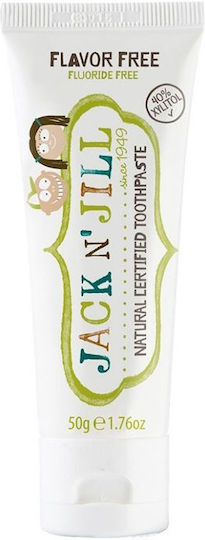 Jack n' Jill Βρεφική Οδοντόκρεμα για 6m+ Χωρίς Φθόριο 50gr