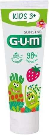 GUM Kinderzahnpasta für 3+ Jahre mit Geschmack Erdbeere 50ml