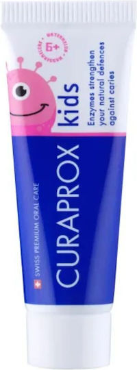 Curaprox Children's Toothpaste Set with Toothbrush for 6+ Years 5 Pieces