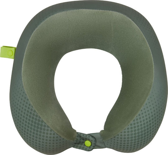 American Tourister Travel Pillow Memory Foam Green