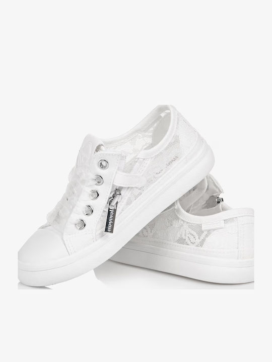 Παιδικά Sneakers Λευκά