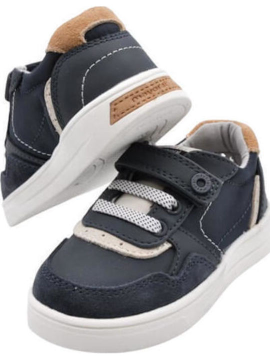Kinder Sneaker mit Bügel- und Schleifenverschluss Blau