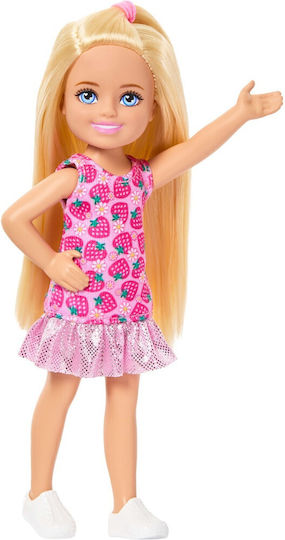 Barbie Family & Friends - Păpușă Chelsea Căpșună Pentru 3+ Ani