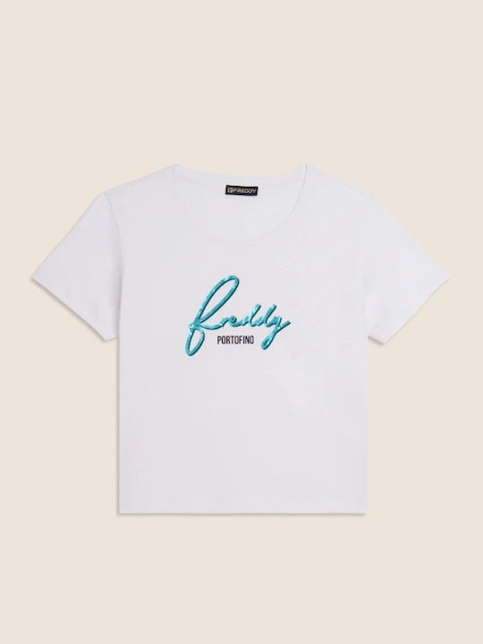 Damen T-Shirt Weiß