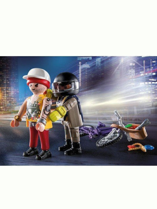 City Action Καταδίωξη Ληστή Κοσμημάτων Για 4-10 Ετών Playmobil