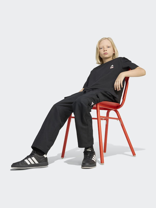 Kids T-shirt Black/Off White Spider-man