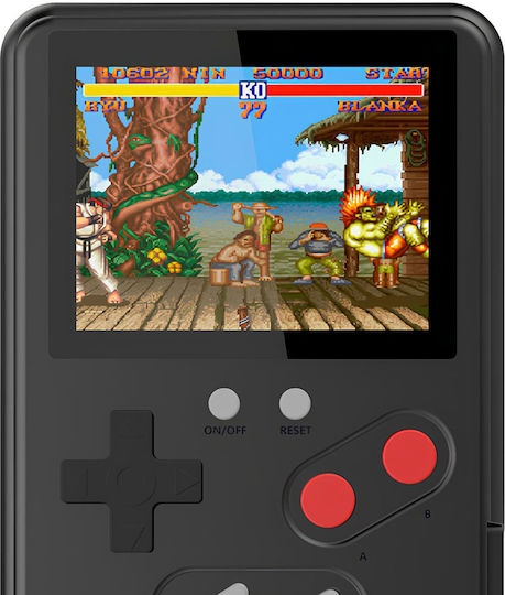 Techkidz 500-game Console Emulator Slim Model Black
