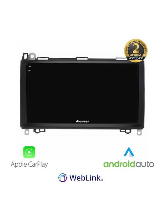 Pioneer Car Audio System for Mercedes-Benz B Class Sprinter Vito Viano 2015-2019 Bluetooth USB Wi-Fi GPS Apple CarPlay Android Auto with 9 Inch Touch Screen