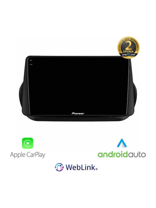 Pioneer Car Audio System for Fiat Fiorino 2008 Bluetooth USB WiFi GPS Apple CarPlay Android Auto