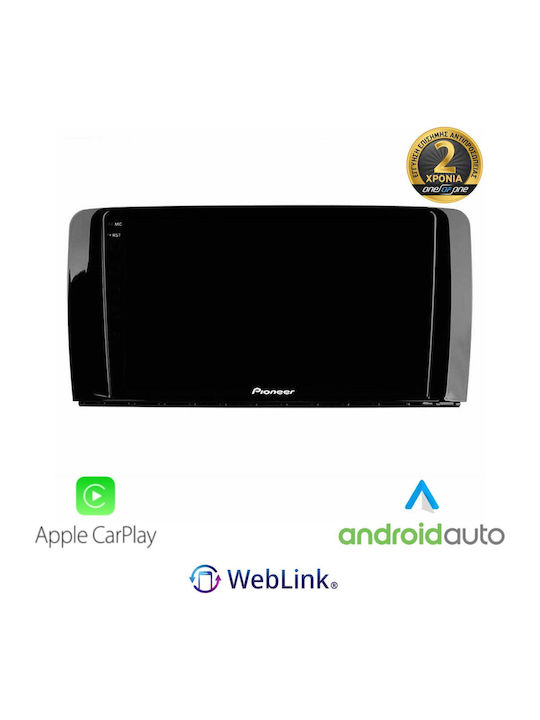 Pioneer Auto-Audiosystem für Mercedes-Benz R-Klasse 2006 2012 Bluetooth USB Eingebautes Wi-Fi GPS Apple CarPlay Android Auto