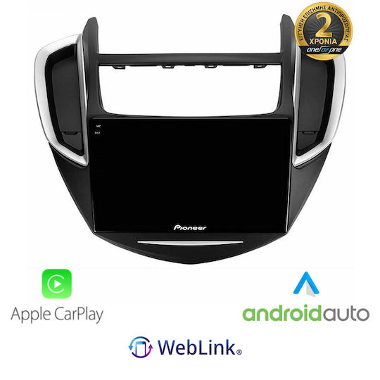 Pioneer Ηχοσύστημα Αυτοκινήτου για Chevrolet Trax 2013 2020 (Bluetooth/USB/WiFi/GPS/Apple-Carplay/Android-Auto)