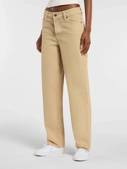 Women's Fabric Trousers in Relaxed Fit Desert Camo