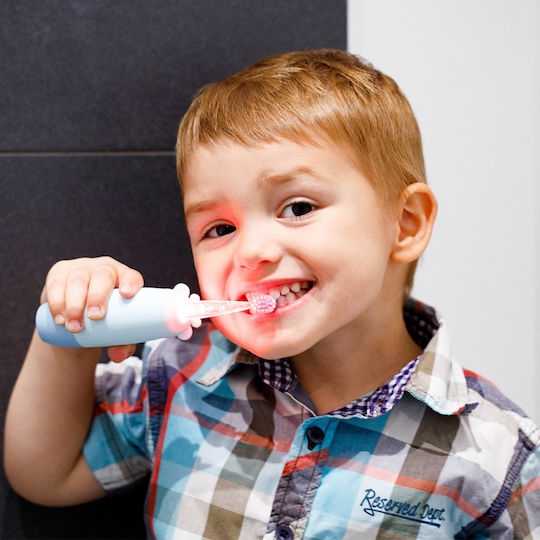 innoGio GIOgiraffe Children's Electric Toothbrush with Chronograph for 2+ Years Giraffe with Replacement Heads