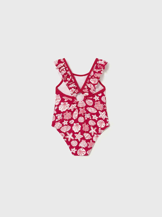 Mayoral Kids Swimwear One-Piece Red