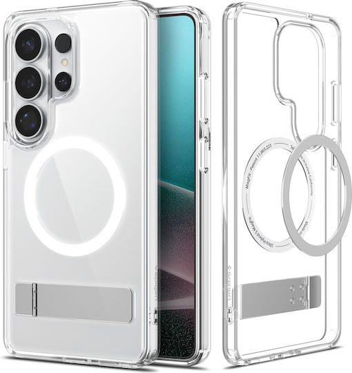Spigen Ultra Hybrid S Mag Fit Rückseite Silikon / Kunststoff Transparent (Galaxy S26 Ultra)