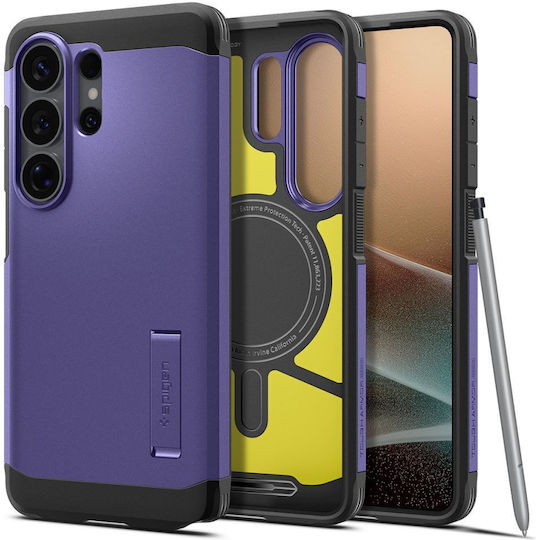 Spigen Tough Armor Mag Umschlag Rückseite Kunststoff Lila Galaxy S26 Ultra